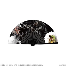 モンスターハンター ブリッジ ウォールアート 扇子