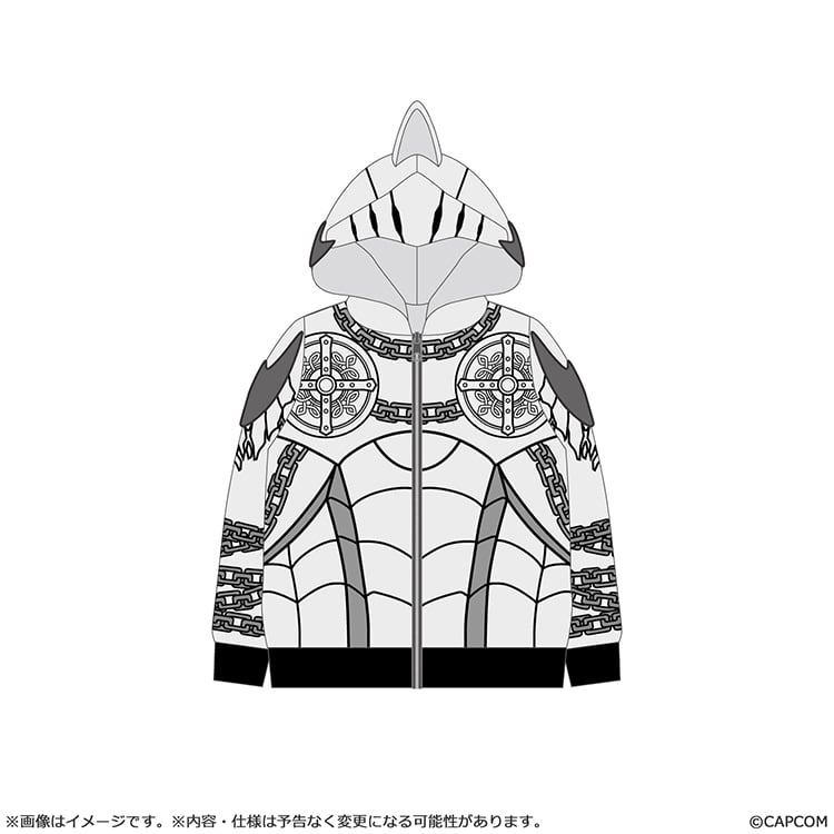 モンスターハンターワイルズ フルジップパーカー アルシュベルド装備