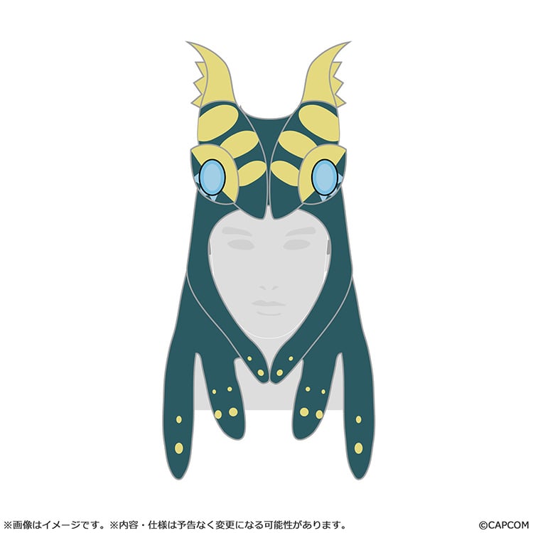 モンスターハンターワイルズ 着ぐるみ帽子 ヌ・エグドラ