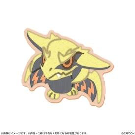 モンスターハンター モンでふぉ サガラ刺繍ステッカー レ・ダウ