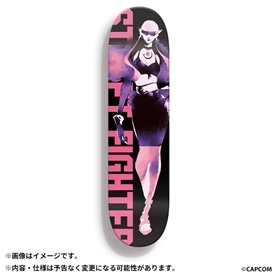 【オフィシャル商品】ストリートファイター6 スケートボードデッキ マノン