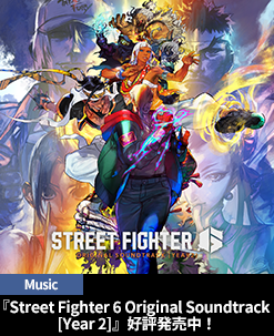yAozStreet Fighter 6 Original Soundtrack [Year 2] D]̔I