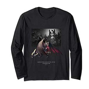 MONSTER HUNTER RISE:SUNBREAK Malzeno Long Sleeve T-Shirt