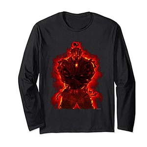 STREET FIGHTER Satsui no Hado : Akuma Long Sleeve T-Shirt