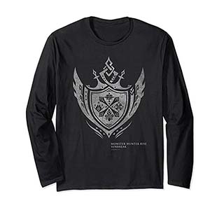 MONSTER HUNTER RISE:SUNBREAK Quest Seal Long Sleeve T-Shirt