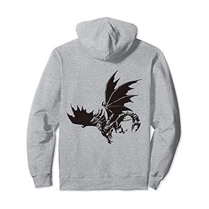 MONSTER HUNTER RISE：SUNBREAK Malzeno illustration Pullover Hoodie