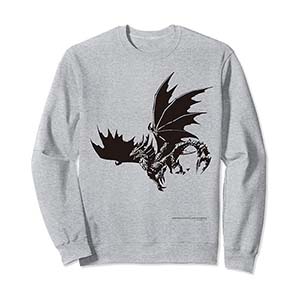 MONSTER HUNTER RISE：SUNBREAK Malzeno illustration Sweatshirt