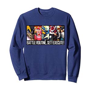 MEGA MAN BATTLE NETWORK NetNavi Sweatshirt