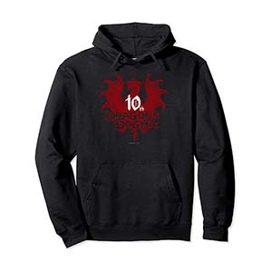 Dragon's Dogma 10th Anniversary Logo B Pullover Hoodie