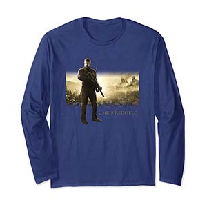 RESIDENT EVIL VILLAGE GOLD EDITION CHRIS Long Sleeve T-Shirt