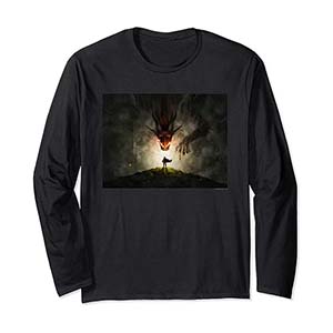 Dragon's Dogma 10th Anniversary Art Long Sleeve T-Shirt