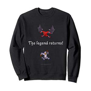 Ghosts 'n Goblins Resurrection　Arthur vs Red Arremer Sweatshirt