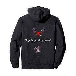 Ghosts 'n Goblins Resurrection　Arthur vs Red Arremer Pullover Hoodie