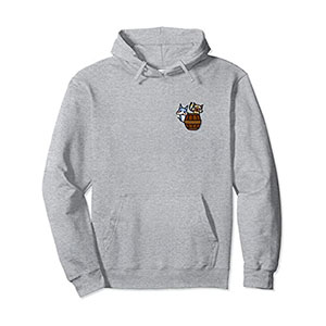 Monster Hunter Rise: Sunbreak Palamute＆Palico (Barrel) Pullover Hoodie