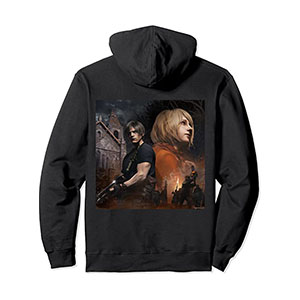 RESIDENT EVIL 4 Leon & Ashley Pullover Hoodie