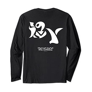 Monster Hunter Rise: Sunbreak "狩人" Long Sleeve T-Shirt