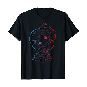 MEGA MAN BATTLE NETWORK MegaMan & Lan T-Shirt