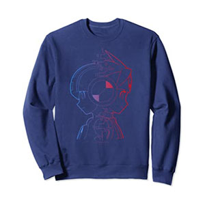 MEGA MAN BATTLE NETWORK MegaMan & Lan Sweatshirt