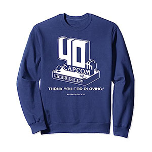 CAPCOM 40th Anniversary Sweatshirt