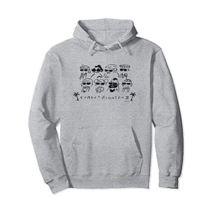 STREET FIGHTER II Line Art (B) Pullover Hoodie