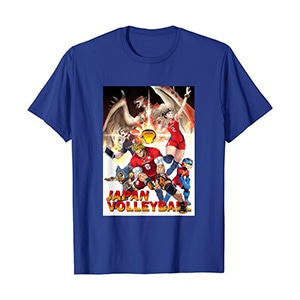 Japan National Volleyball Team x Capcom Collaboration T-Shirt