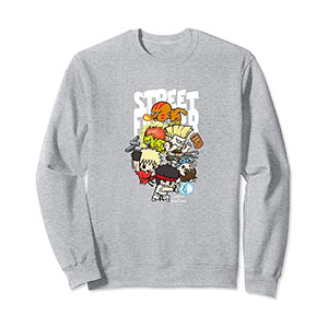 CAPCOM×B-SIDE LABEL CAPCOM40th STREET FIGHTER Sweatshirt