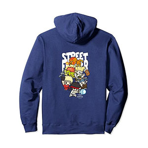 CAPCOM×B-SIDE LABEL CAPCOM40th STREET FIGHTER Pullover Hoodie