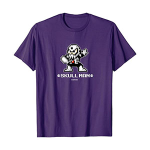 MEGA MAN Skull Man（Pixel Art） T-Shirt