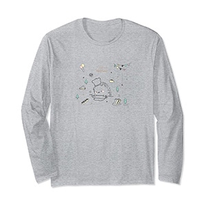 marumaru Harimaru Bakery Long Sleeve T-Shirt