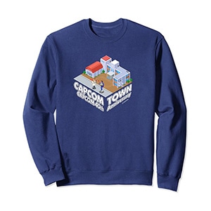 CAPCOM 40th Anniversary CAPCOM TOWN Rival Schools Sweatshirt