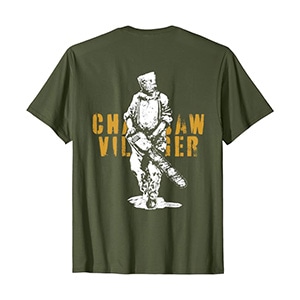 RESIDENT EVIL 4 Chainsaw villager T-Shirt