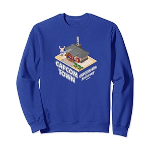 CAPCOM 40th Anniversary CAPCOM TOWN STREET FIGHTER Sweatshirt