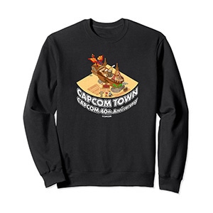 CAPCOM 40th Anniversary CAPCOM TOWN Monster Hunter Sweatshirt