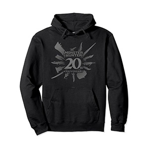 Monster Hunter 20th Anniversary Logo (A) Pullover Hoodie