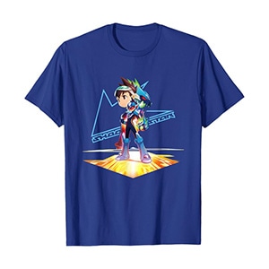 ロックマン4 Tシャツ XLサイズ MEGAMAN カプコン CAPCOM ロックマン_XLサイズ_ロックマンTシャツ ブラック | 公式グッズ