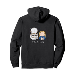 PRAGMATA Hugh & Diana Sitting BP Pullover Hoodie