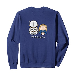 PRAGMATA Hugh & Diana Sitting BP Sweatshirt