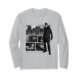 Resident Evil Requiem Leon FP Long Sleeve T-Shirt