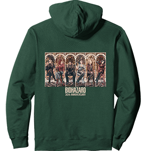 Resident Evil 30th Anniversary Key Art BP Pullover hoodie