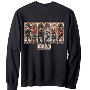 Resident Evil 30th Anniversary Key Art BP Sweatshirt