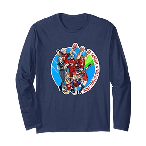 CAPCOM X Volleyball2026 -FP Long sleeve t-shirt