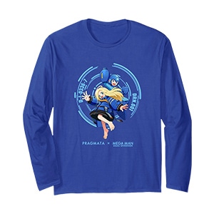 PRAGMATA �~ Mega Man: Dual Override Long sleeve t-shirt