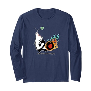 Okami 20th Anniversary Logo  Long sleeve t-shirt
