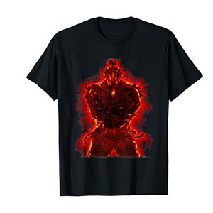 STREET FIGHTER豪鬼 殺意の波動 Tシャツ