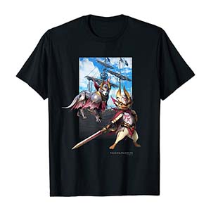 MONSTER HUNTER RISE：SUNBREAK アイルー&ガルク Tシャツ