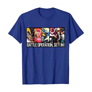 ROCKMAN EXE ネットナビ Tシャツ