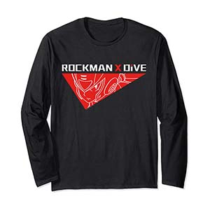 ROCKMAN X DiVE ZERO 長袖Tシャツ