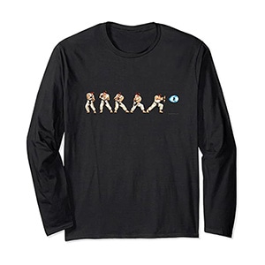 ストリートファイターII リュウ（波動拳） 長袖Tシャツ