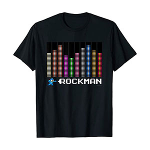 ROCKMAN 特殊武器ゲージ Tシャツ