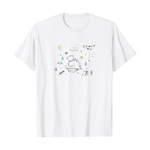 まるまる はりまる パン屋さん Tシャツ